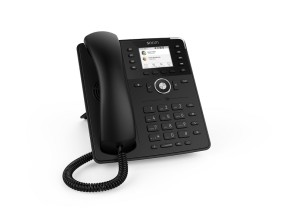 snom D735 przewodowy telefon IP VoIP, 12 kont SIP, czarny