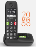 Gigaset E290A telefon bezprzewodowy DECT dla seniora z automatyczną sekretarką