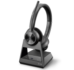Poly SAVI 7320-M OFFICE - 8Y9B9AA#ABB (215201-05) zestaw słuchawkowy z zaawansowanymi zabezpieczeniami na dwoje uszu