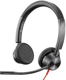 Blackwire 3320, USB-C z adapterem USB-C/USB-A - 8X219AA (213935-01)