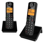 Alcatel S280 duo, telefon bezprzewodowy DECT z dwoma słuchawkami