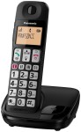 Panasonic KX-TGE110PDB, cyfrowy telefon bezprzewodowy z dużymi przyciskami