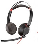 Blackwire C5220 USB-A - 80R97AA (207576-201), zestaw słuchawkowy USB jack 3,5 mm na dwoje uszu